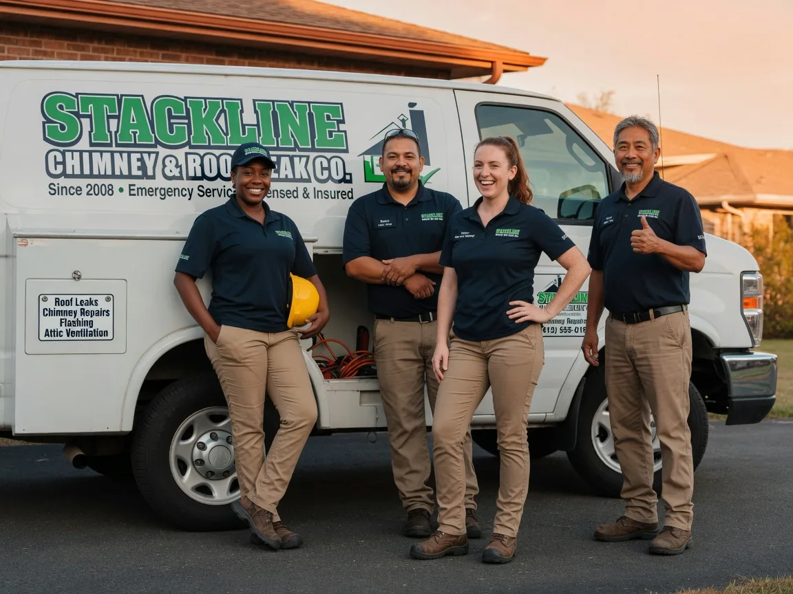 Chimney flashing repair company in Paradis, LA